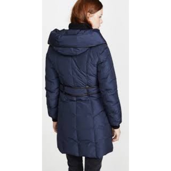 Mackage Down Coat in Navy - Picture 2 of 4